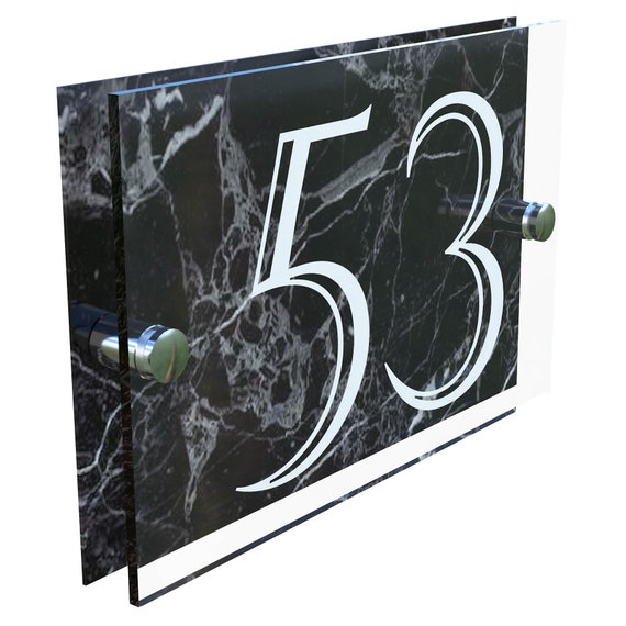 INSEGNE CASA PERSPEX / TARGA / PORTA / NUMERO / ACRILICO - Foto 13