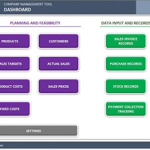 Excel ERP Template: Small Business Tool for Trading Companies