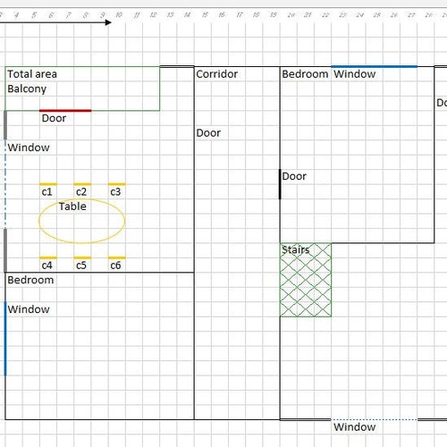 Automated Floor Plan Excel Template Floor Plan Building Etsy Australia