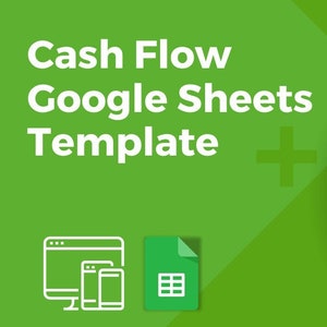 Cash Flow Google Sheets Template | Cash Flow Statement in Google Sheets | Cash Flow Dashboard | Cash Flow Diagram | Cash Flow Projection