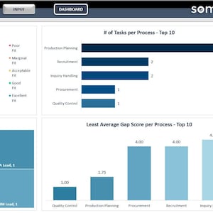 Fit Gap Analysis Excel Template: Process Improvement Tool