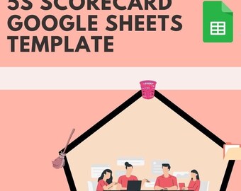 5S Audit Scorecard: Google Sheets Template (Printable)