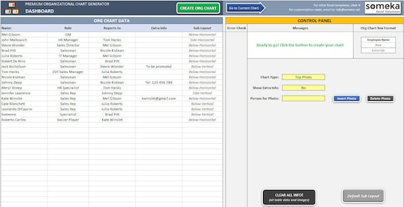 Org Chart Generator