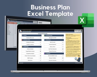 Plantilla de plan de negocios / Plantilla de Excel / Resumen de los factores clave / Guía paso a paso para preparar un plan de negocios / Estrategia empresarial