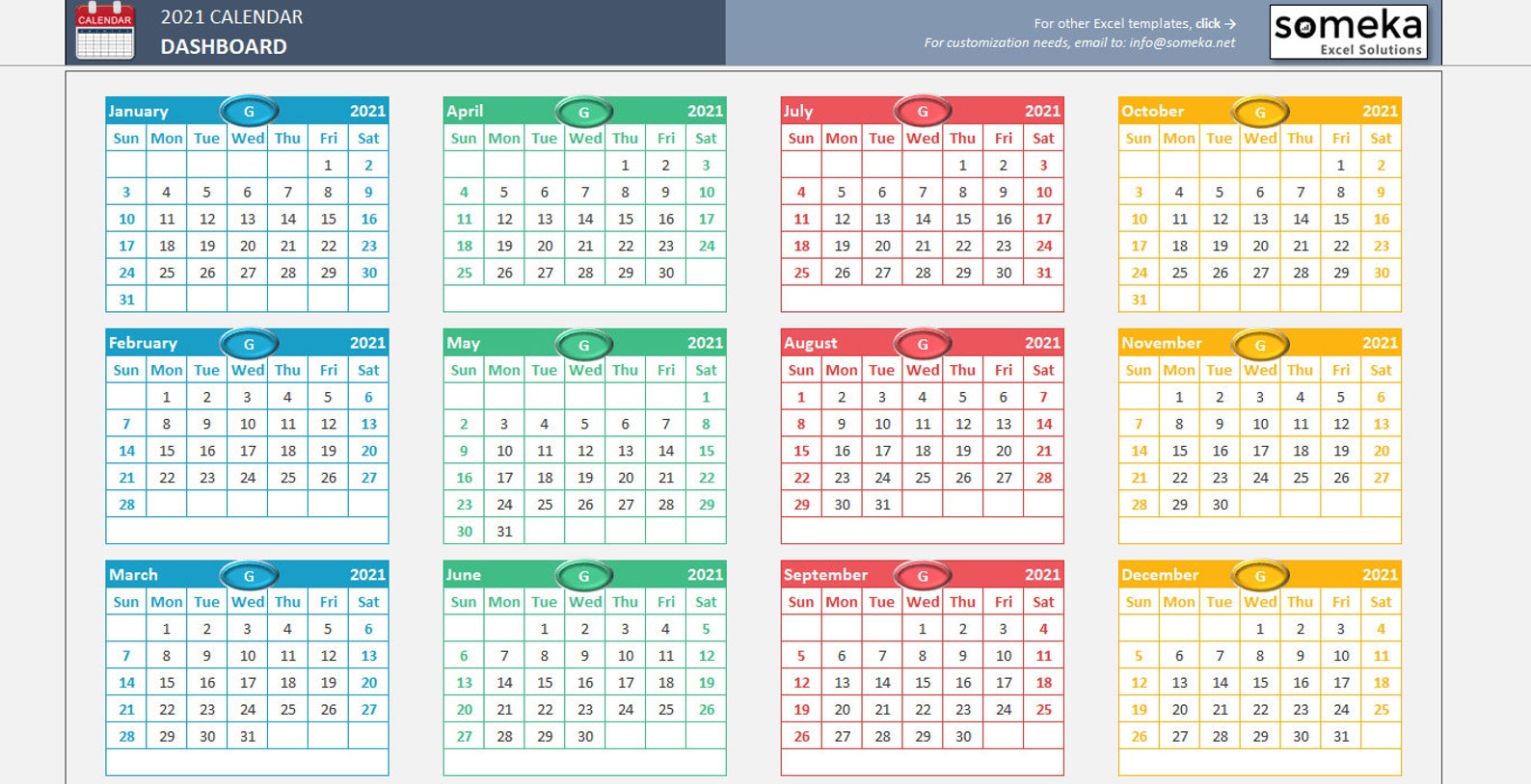 Plantilla Calendario Anual Excel Calendario May 2021 - Vrogue