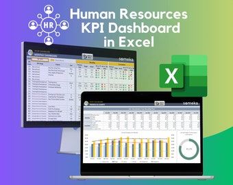 HR KPI Dashboard Excel Template: Dynamic Reporting