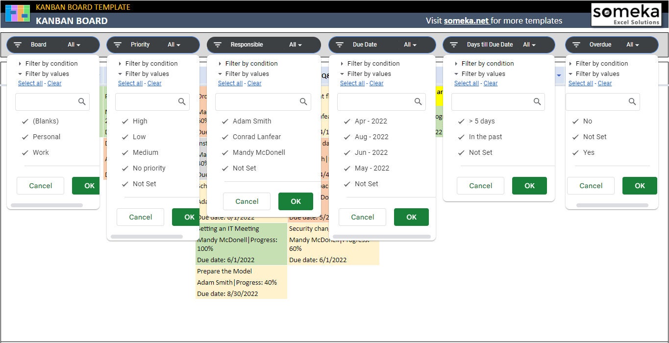 Kanban Board Google Sheets Template Kanban Agile Board Task Tracker Kanban Board Google Sheets Template Kanban Agile Board Task Tracker