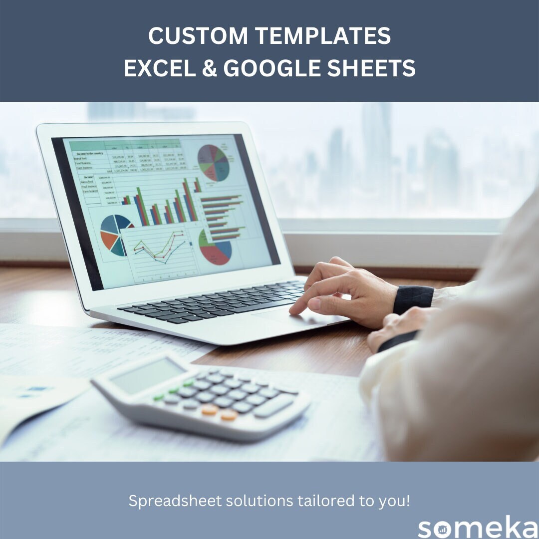 Spreadsheet Patterns Custom Excel & Google Sheets Templates | Spreadsheet Solutions - Etsy