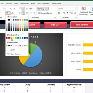 Risk Assessment Excel Template: HIRA Risk Management Tool - Etsy