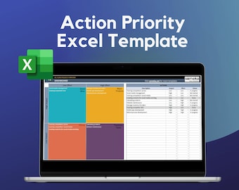 Action Priority Matrix | Excel Template for Task Prioritization