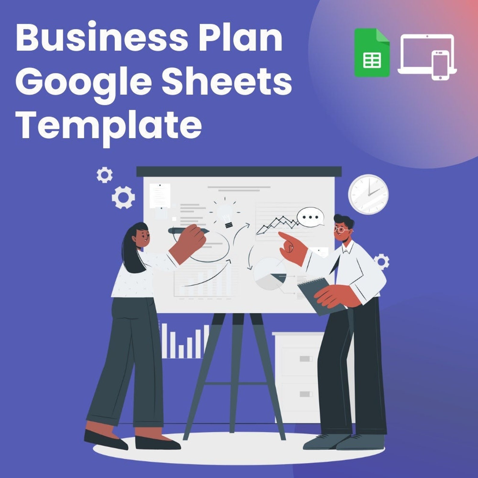 Business Plan Google Sheets Template | Summarize Key Drivers of Your ...