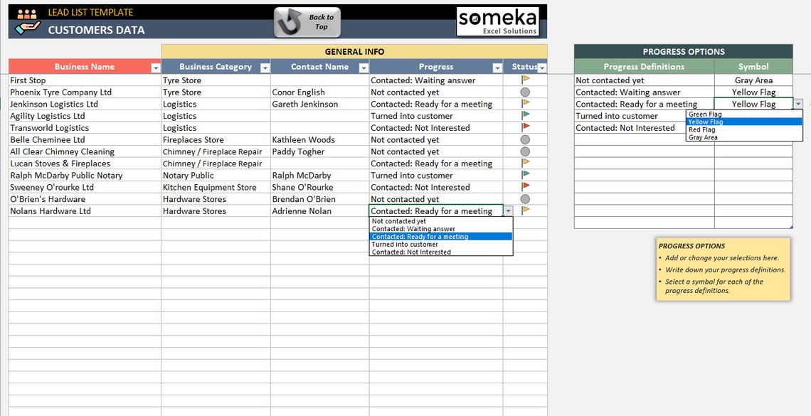 Hoja de seguimiento de clientes en Excel / Seguimiento de - Etsy Espau00f1a