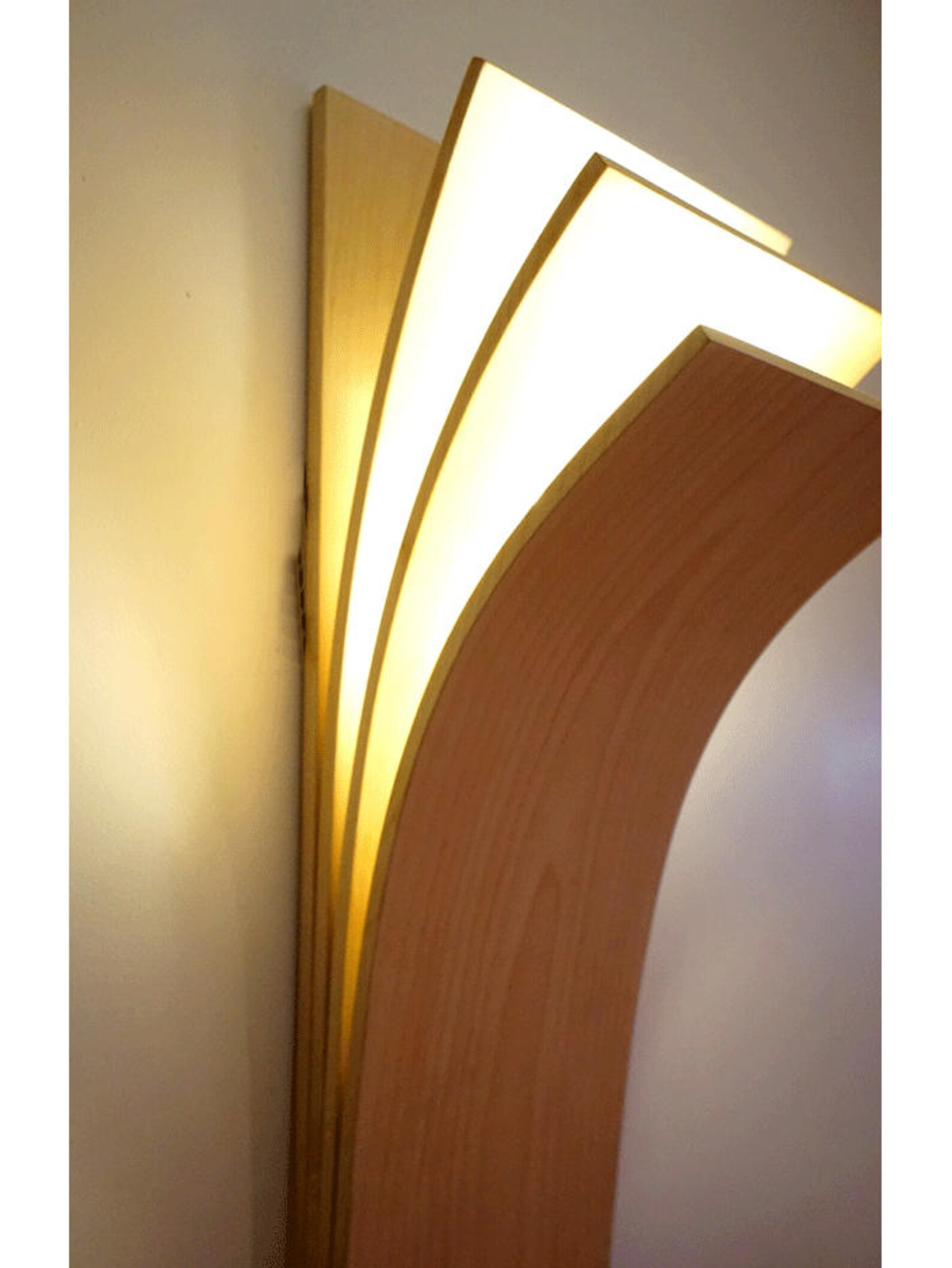 Applique Book wall Lamp Etsy