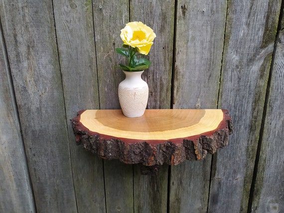 Estante flotante estante de madera rústica estante de 17 | Etsy