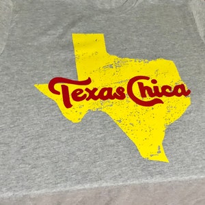 Texas chica logo shirt