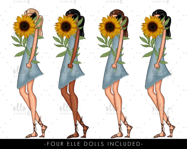 Download Sunflower Kisses Clipart Bundle /Planner Clipart Bundle ...