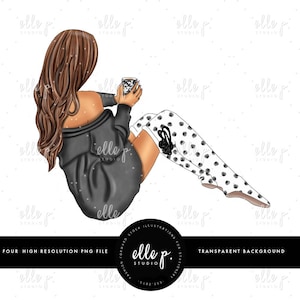 Snowy Day Elle Dolls - Elle P. Dolls - Cozy Elle P. Doll - 4 Dolls included! 2 skin tones included as well!