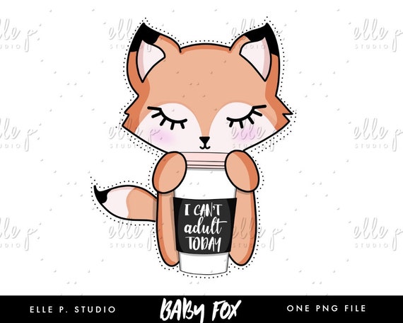 Bebe Renard Animal Clipart Fox Icone Etsy Bebe Renard Animal Clipart Fox Icone Etsy