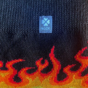 Fire Socks with hot flames image 7