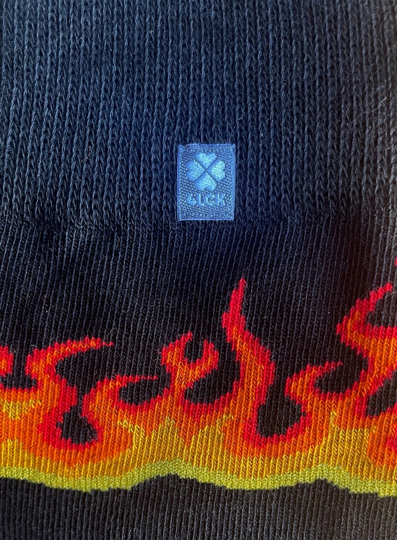 Fire Socks with hot flames image 7