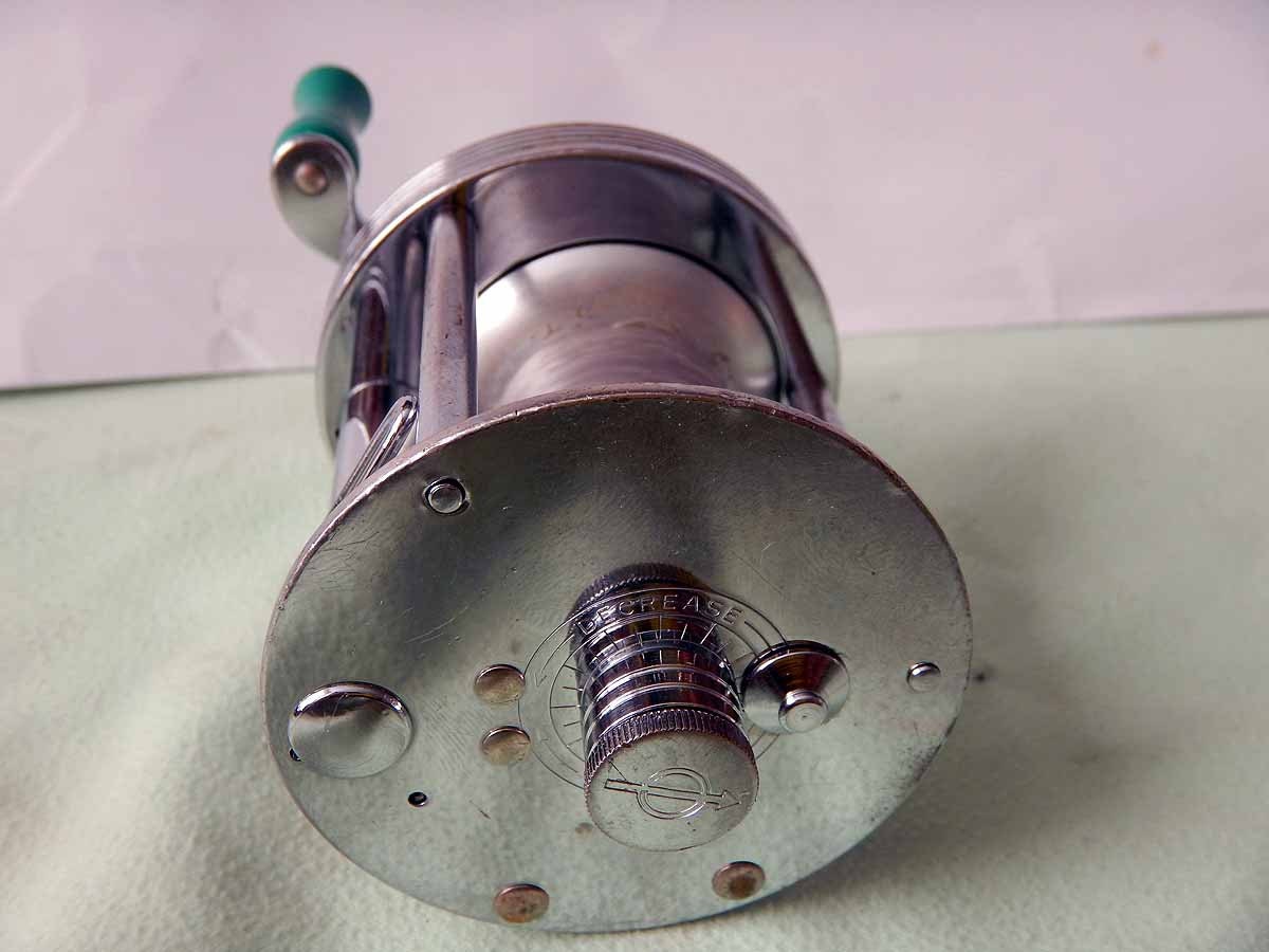 J C Higgins #100 fishing reel, vintage super nice ...