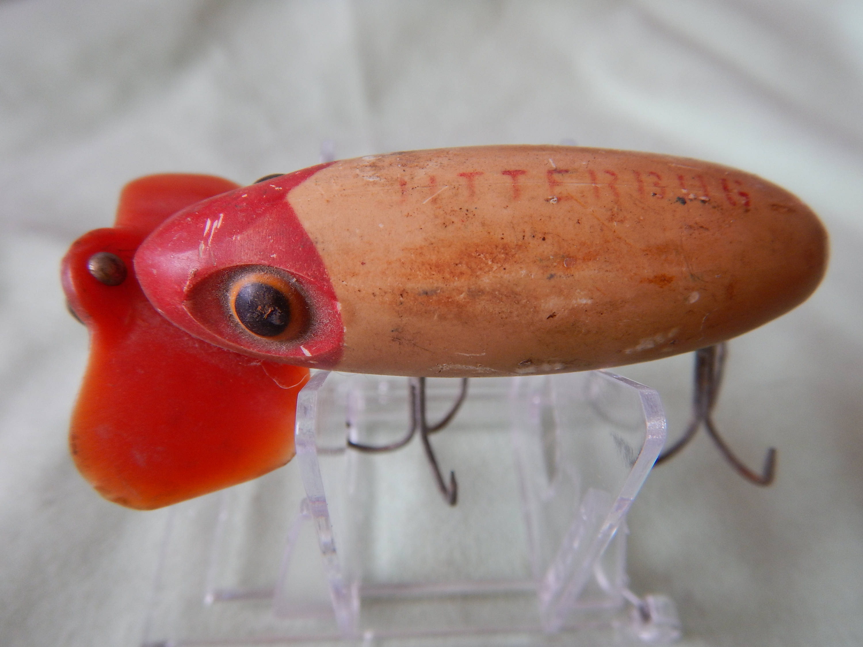 Arbogast JItterbug WWll WW2 lureplastic lip fairwood lure Etsy