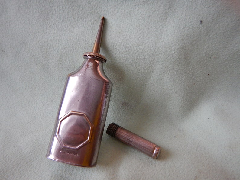 fishing reel oil can 1900/'s vintage VERY NICE 41518-OIL Vintage reel oiler