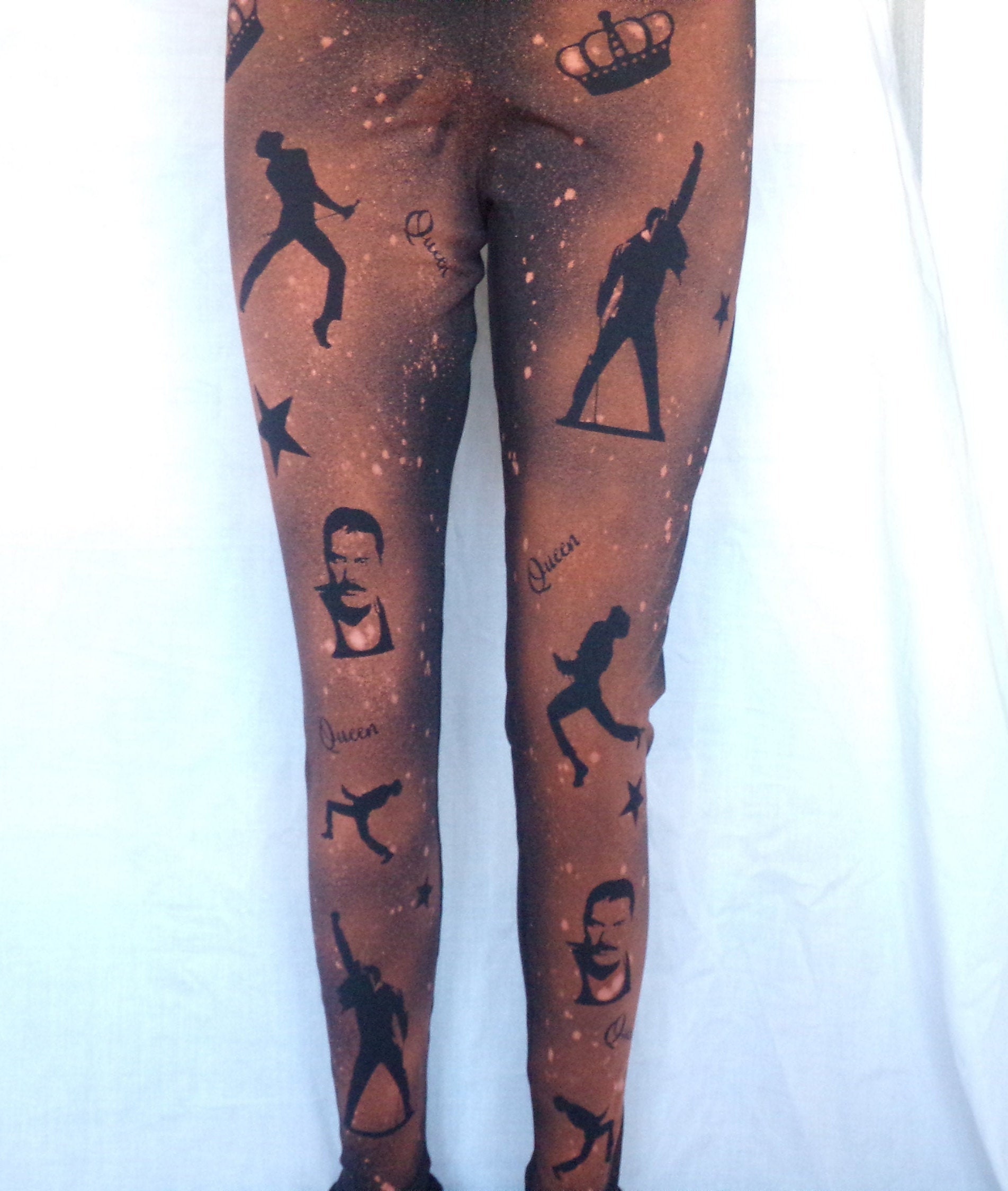 Generisch Leggings Queen in cotone con fantastici motivi per ragazze