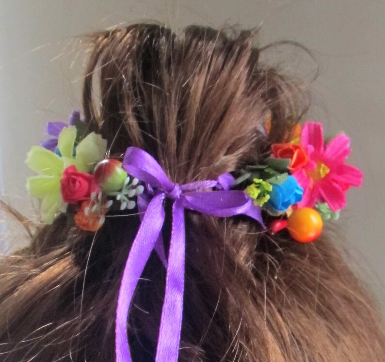 Bun Wrap Doughnut Bun Flower Hair Clips Ballet Hair Etsy UK