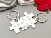 Couples Keyring, Special Date, Personalised Couple Keyring, Jigsaw Puzzle, Boyfriend, Relationship, Wedding, Anniversary, Valentines Gift 