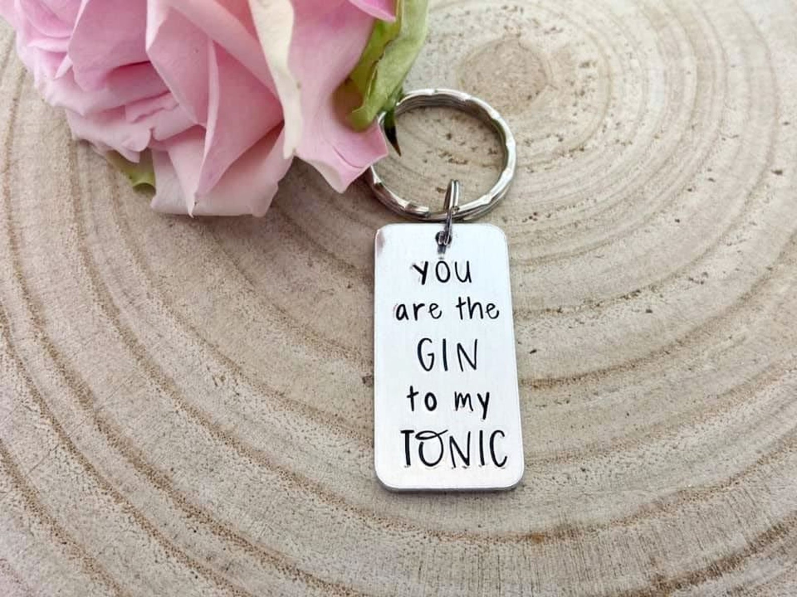 You are the gin to my tonic Hand Stamped Personalised Etsy You are the gin to my tonic Hand Stamped Personalised Etsy