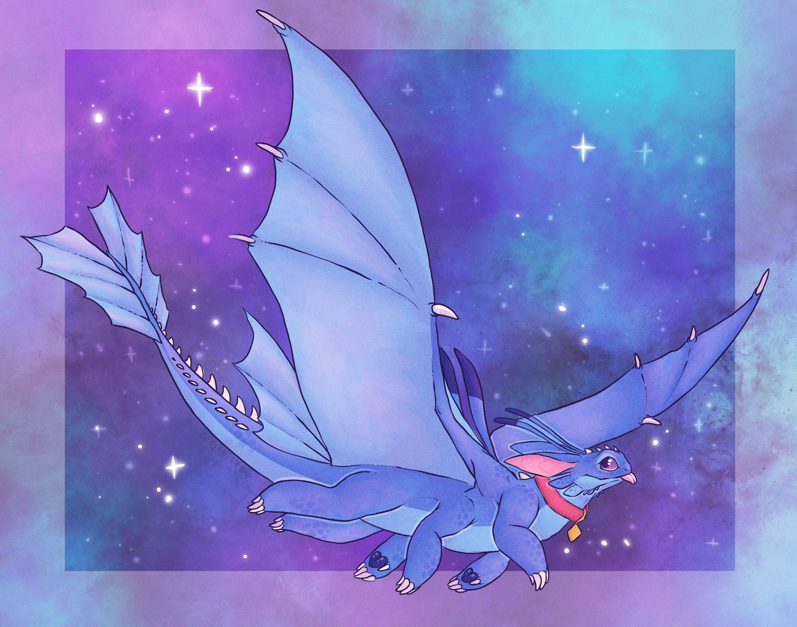 Stitch Nightfury How to Train Your Dragon/lilo and Stitch Etsy