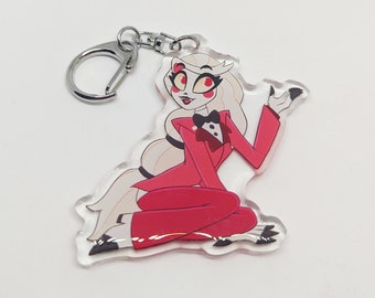 Hazbin Hotel: Charlie Acrylic Charm