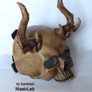 Skull half mask