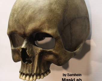 Skull half mask