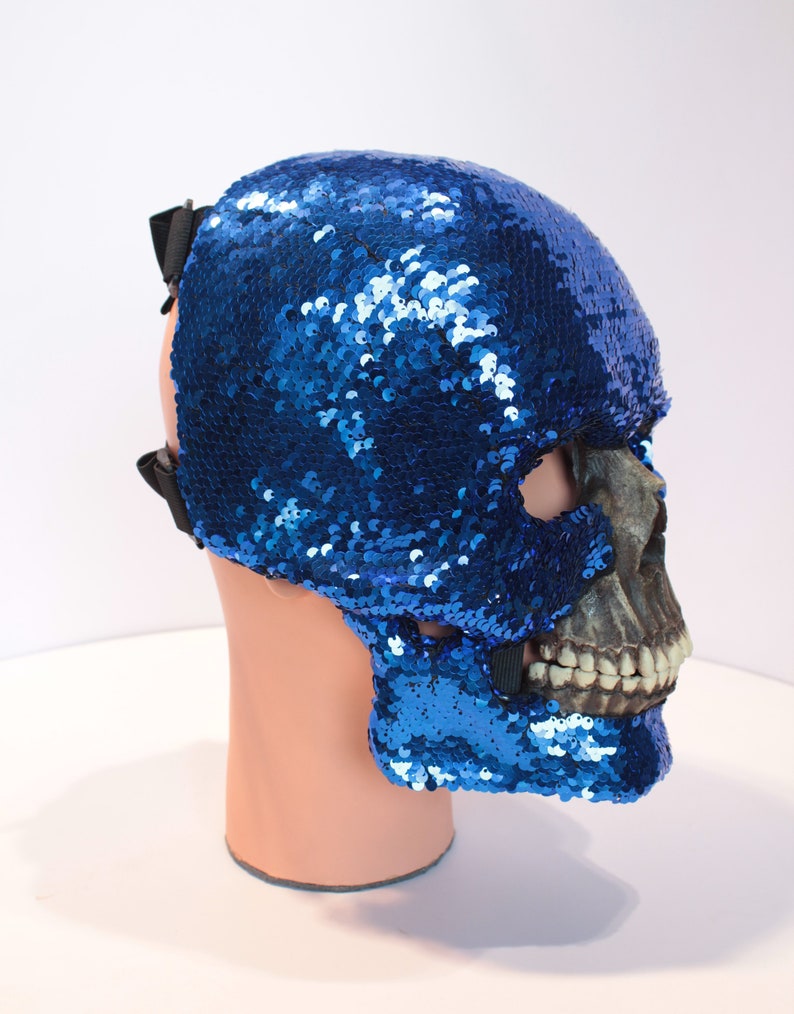 Skull mask with movable jaw 2018 etsy