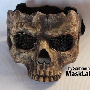 Skull half mask image 2
