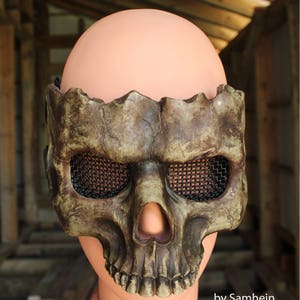 Skull half mask image 7