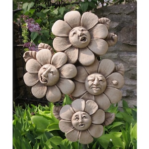 Flower Wall Decor, Flower Wall Plaque, Garden Flower Plaque, Blossom Wall Art, Flower Arrangements, Flower Art, Gift For Gardener