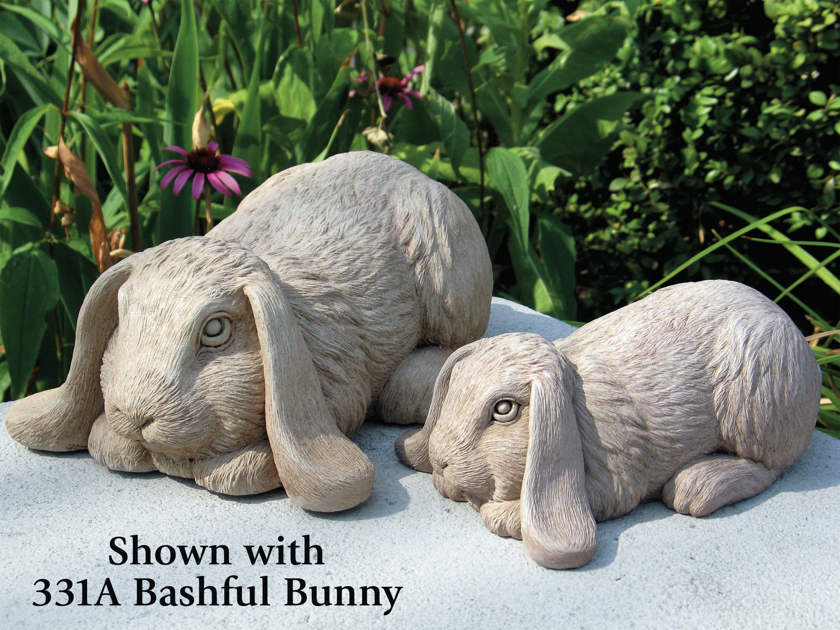 Large Rabbit Statue for the Garden or Home, Rabbit Figurine for Easter ...