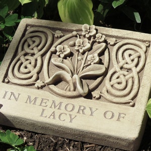 Custom Engraved Memorial Stone, Personalized Wedding and Anniversary Gift Stone, Dog & Cat Pet Memorial, Address Plaque, Housewarming Gift