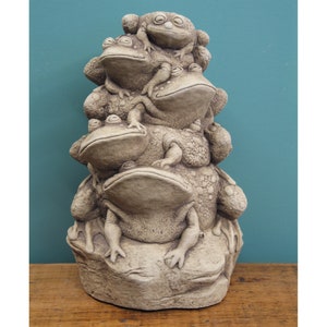 Frog Statue for Home & Garden, Leap Frog Art Sculpture, Frogs Home Decor, Reptile Art Sculpture, Frog Figurine, Frog Art, Frog Sculpture