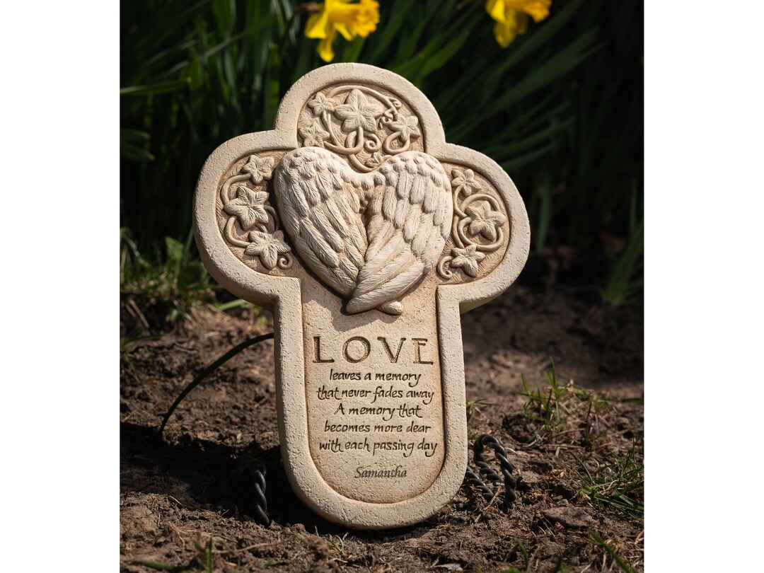 Personalized Engraved Stone Memorial Stone for Sympathy Gift Etsy