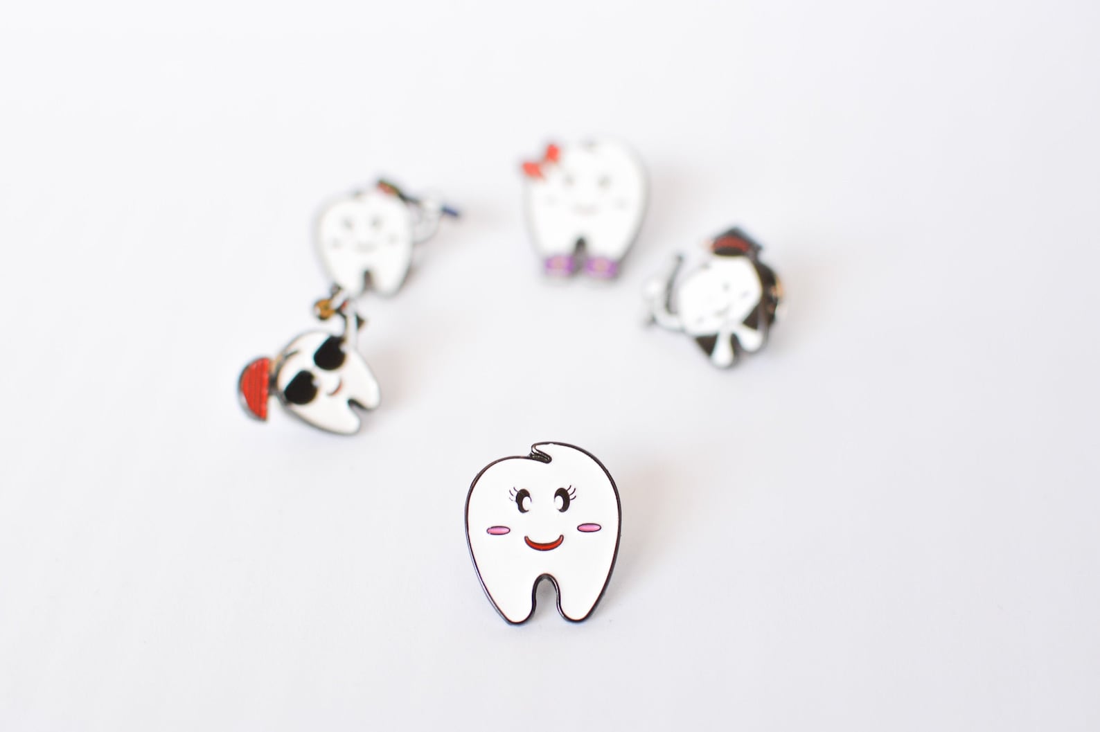 Enamel pin Tooth pin dental pin for Dental Nurse for Etsy
