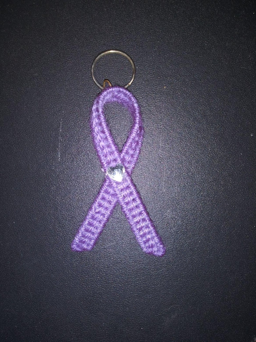 Cancer Ribbon Keychains 1 - Etsy