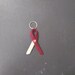Cancer Ribbon Keychains 1 - Etsy