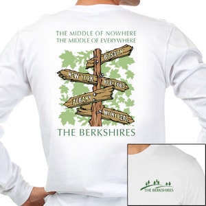 THE BERKSHIRES White Long Sleeve T-shirt