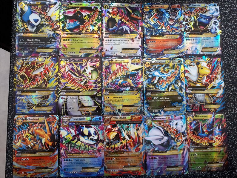 Pokémon Cards Ex Gx Pokémon Ex And Gx Cards