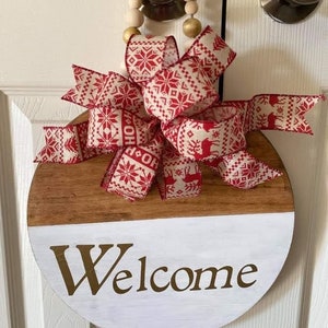 Home door hanger, Farmhouse door sign, Last Name Sign, Door Decor, Red, Maroon, Personalized, Wedding Gift, Housewarming Gift, Gift