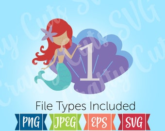 Free Free 174 Mermaid Cake Topper Svg Free SVG PNG EPS DXF File